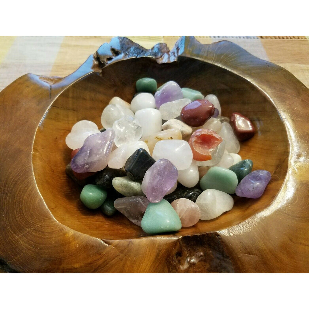 Best Tumbled Natural Assorted "Large" Gemstone Mix
