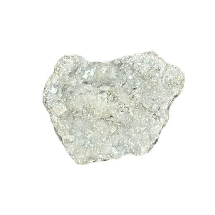 Madagaskar Celestite Crystal Druzy Sky Blue Geode Mineral Cluster 6,6 oz Gem Rock