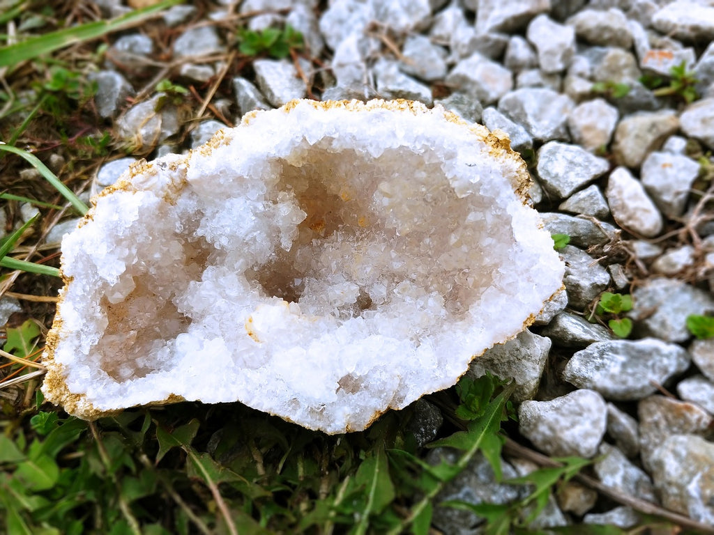 Triple Geode Rough Tree of Life Gems | Rough and tumbled semi-precious gemstones