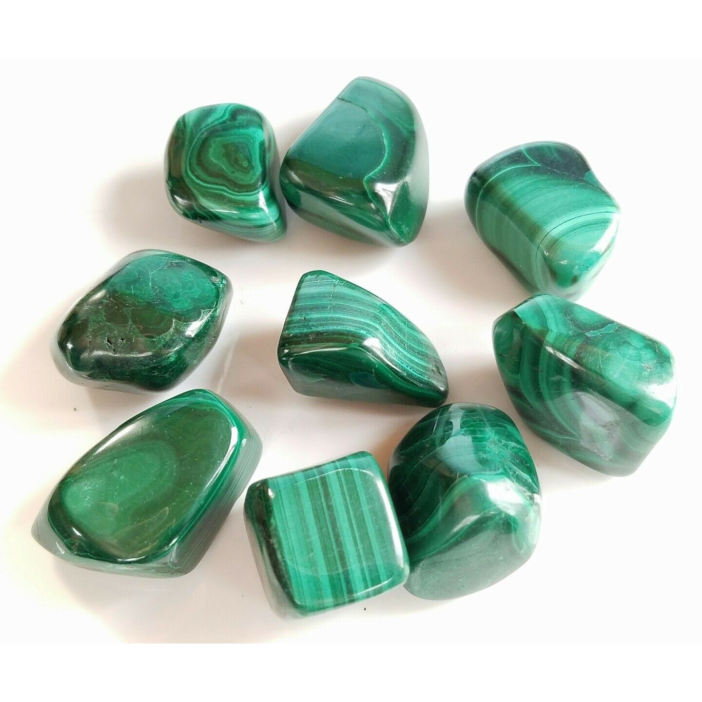 絶版‼️ PIX 015 : MEL STONES　メル・ストーン　写真集 Medium Tumbled Rocks Malachite | Tree of Life Gems