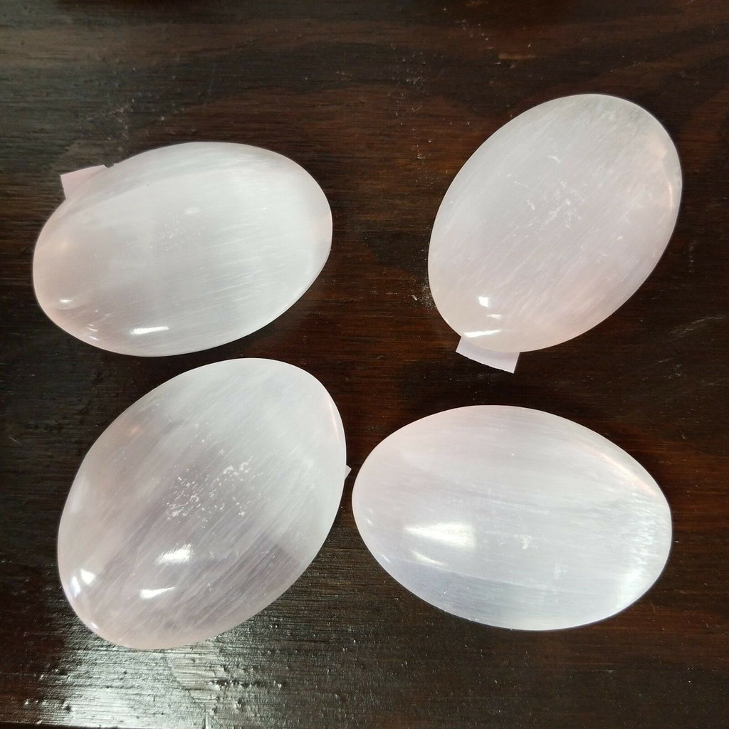 White Selenite Pocket Gemstone