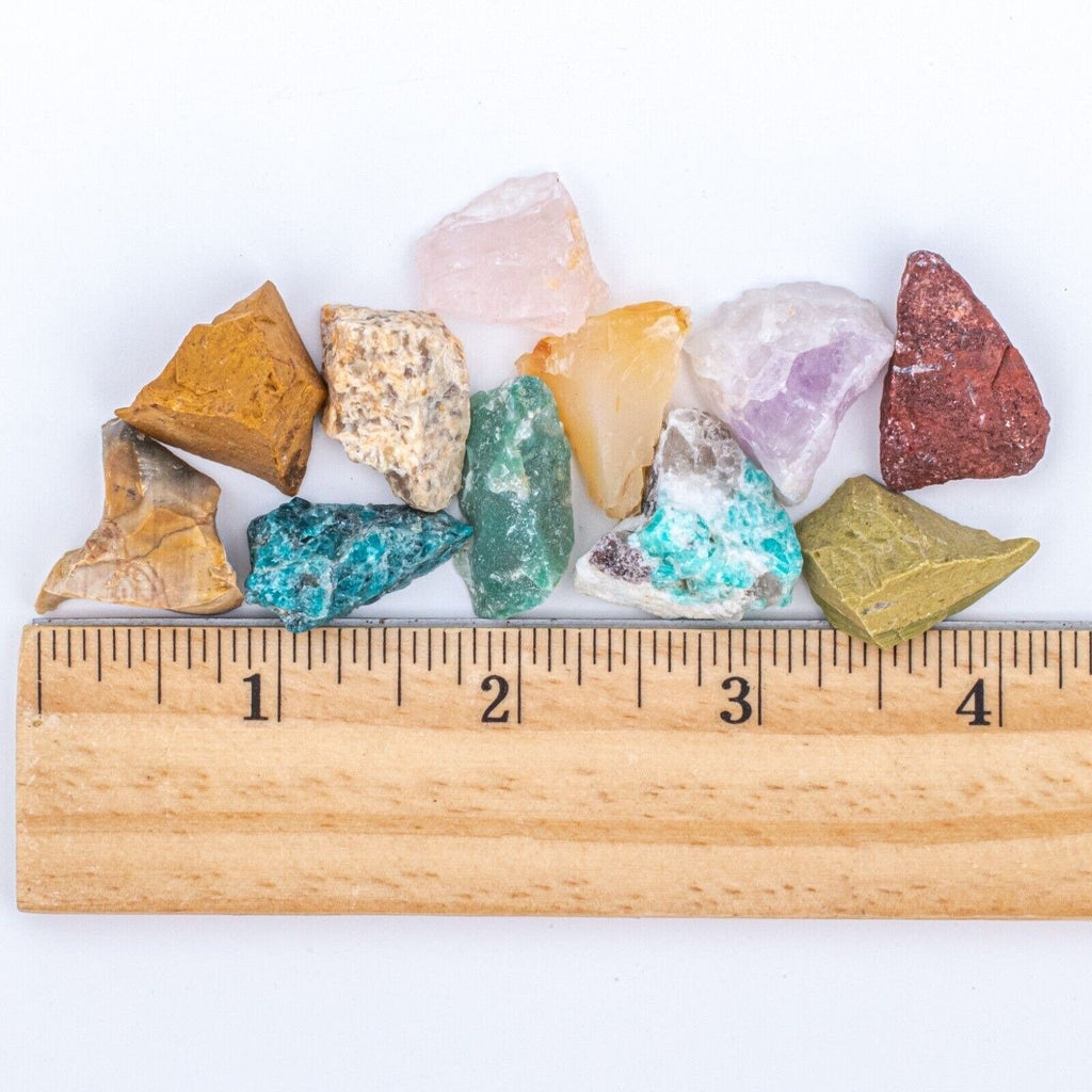Extra Small Madagascar Crafters Gemstone Mix with Ruler for Size