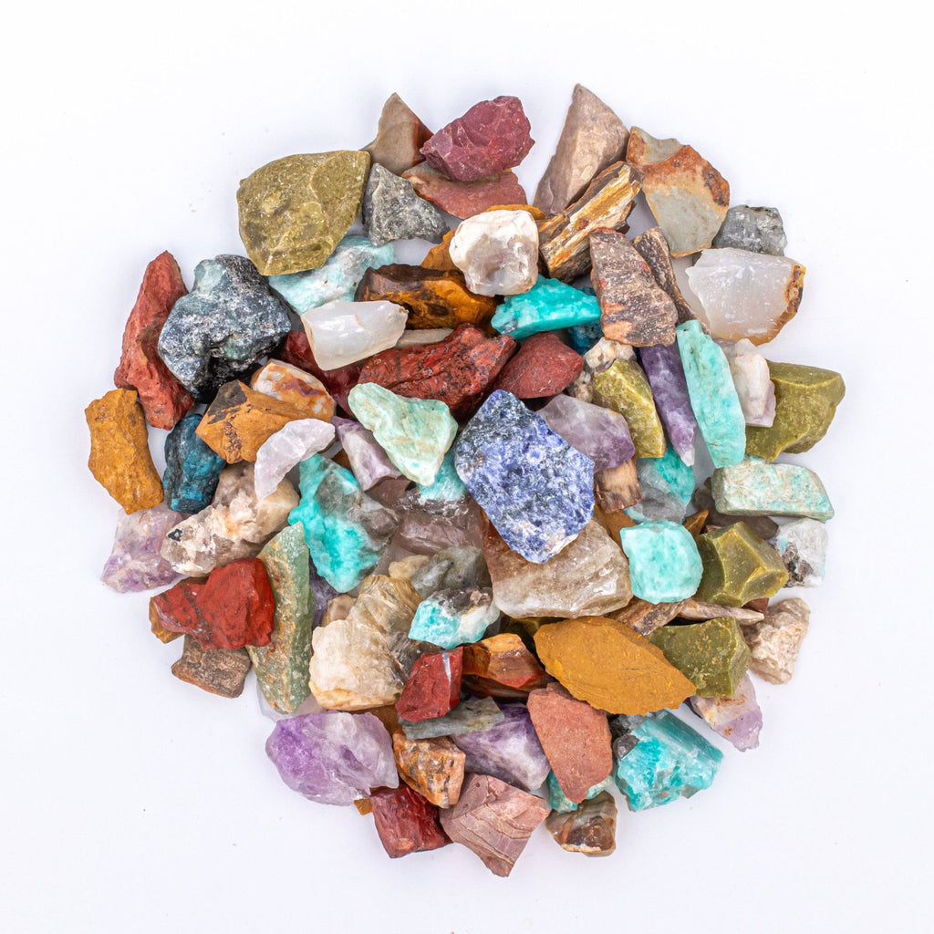1/2 Pound of Extra Small Madagascar Crafters Gemstone Crystal Mix