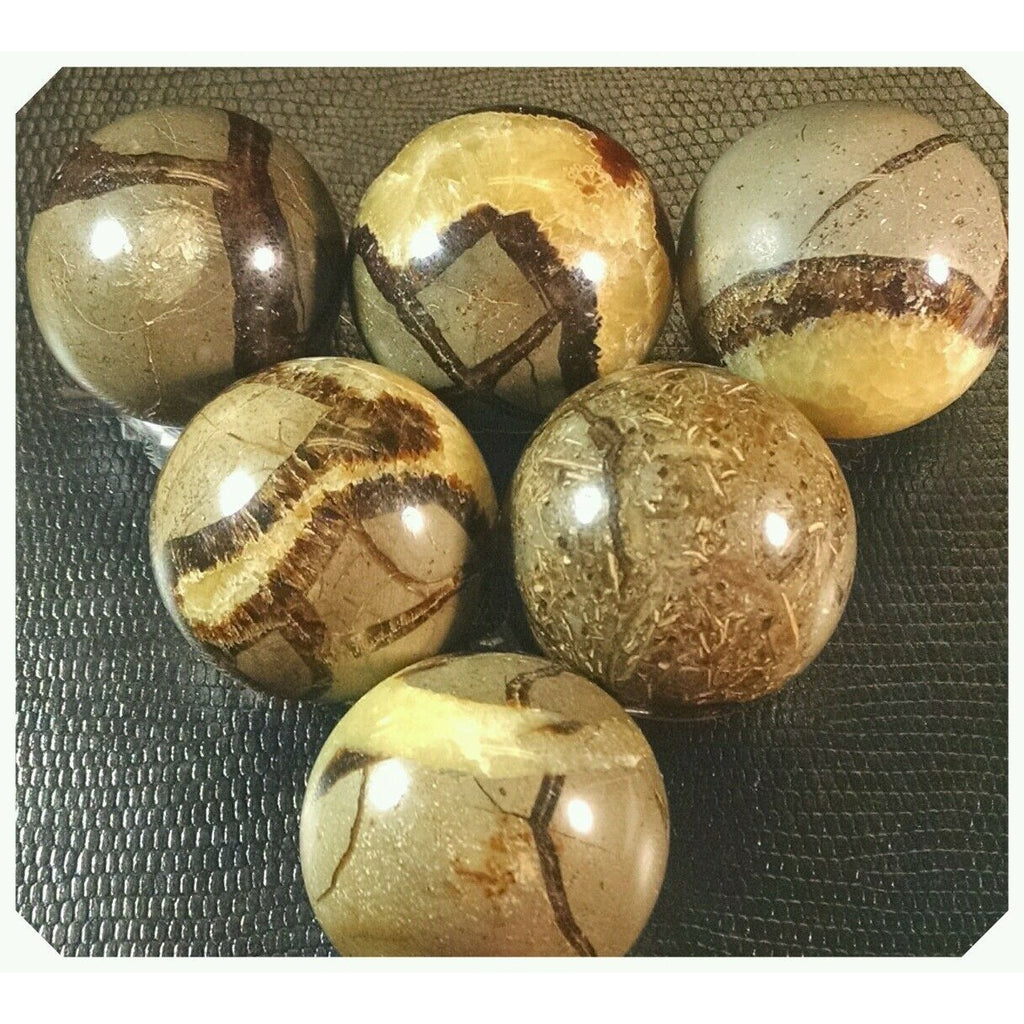 Beautiful Septarian Sphere Dragon stone Crystal