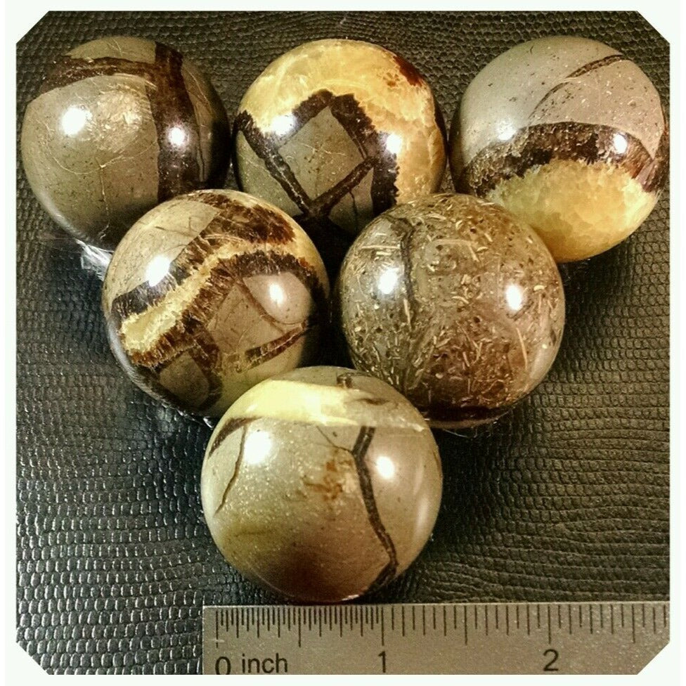 Beautiful Septarian Sphere Dragon stone Crystal