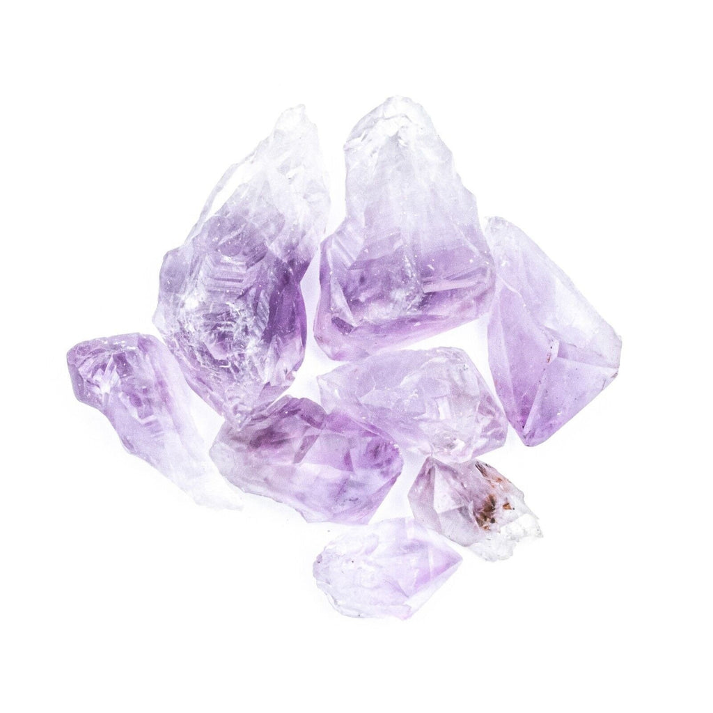 25 Grams of Small Rough/Raw Amethyst Points Gemstone Crystals
