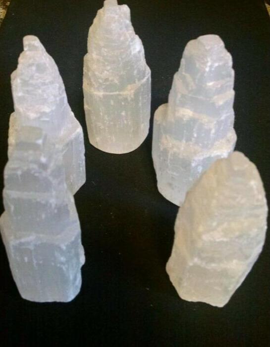 Selenite  Crystal Tower Castle Skyscraper Mineral Formation