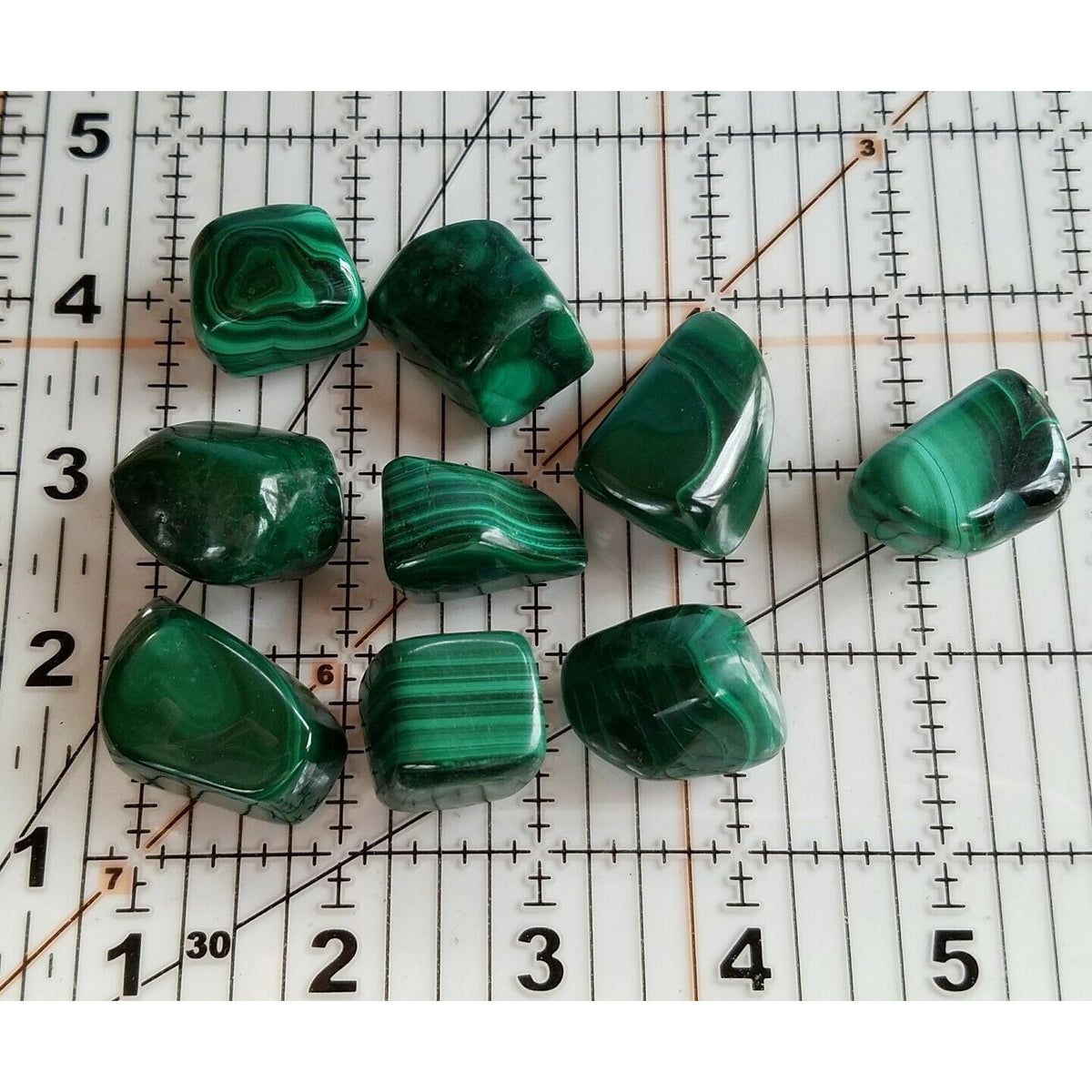 Large Tumbled Rocks Malachite | Tree of Life Gems