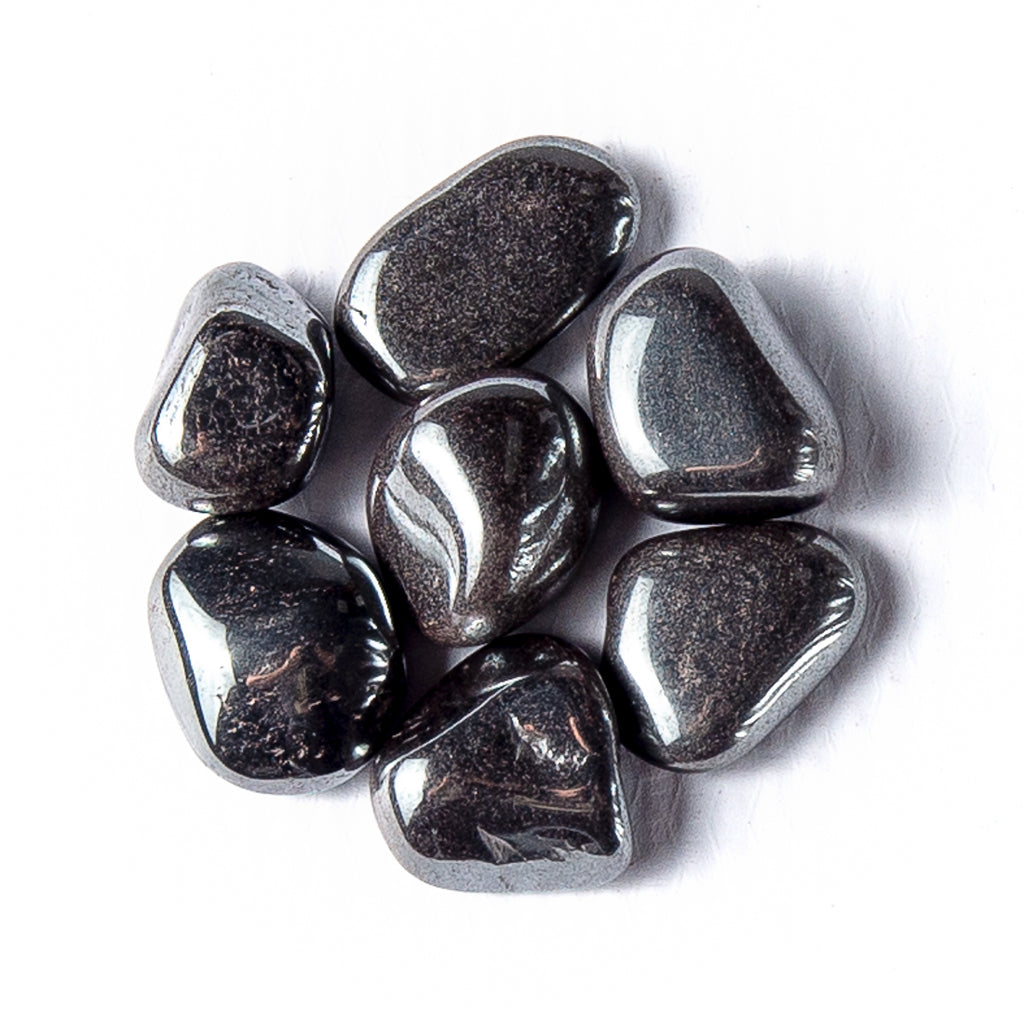 50 Grams of Small Tumbled Hematite Gemstone Crystals