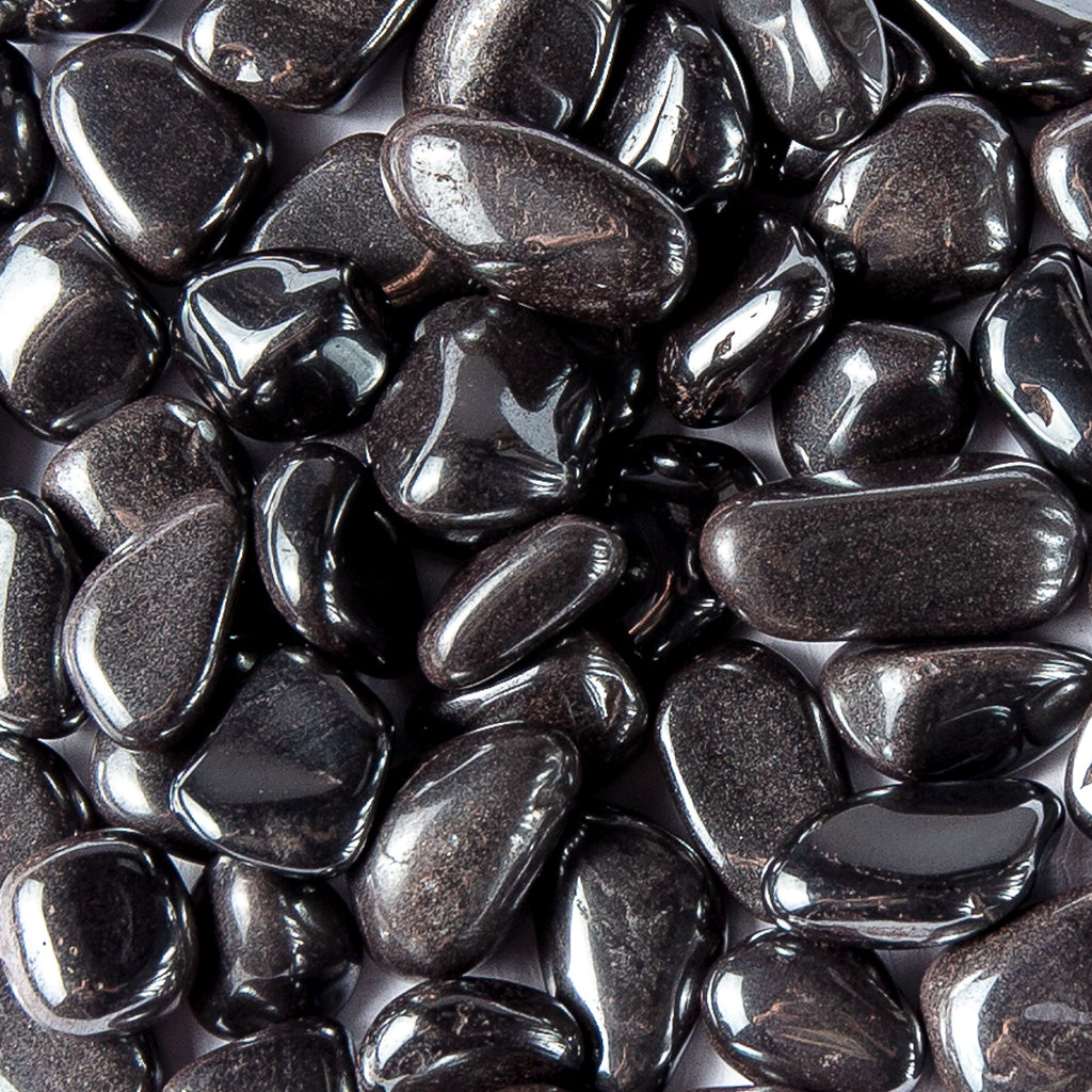 Small Tumbled Hematite Gemstone Crystals Bulk