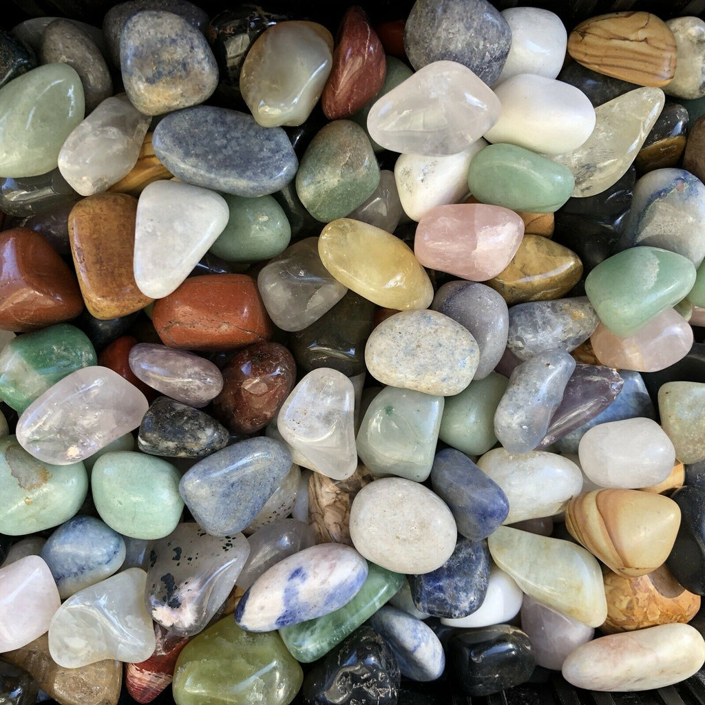 Tumbled Natural Assorted "Large" Gemstone Mix