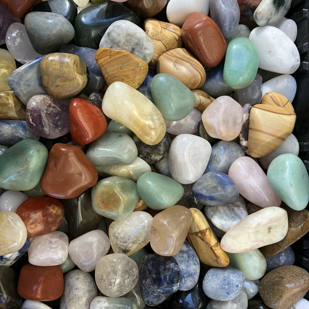 Tumbled Natural Assorted "Large" Gemstone Mix