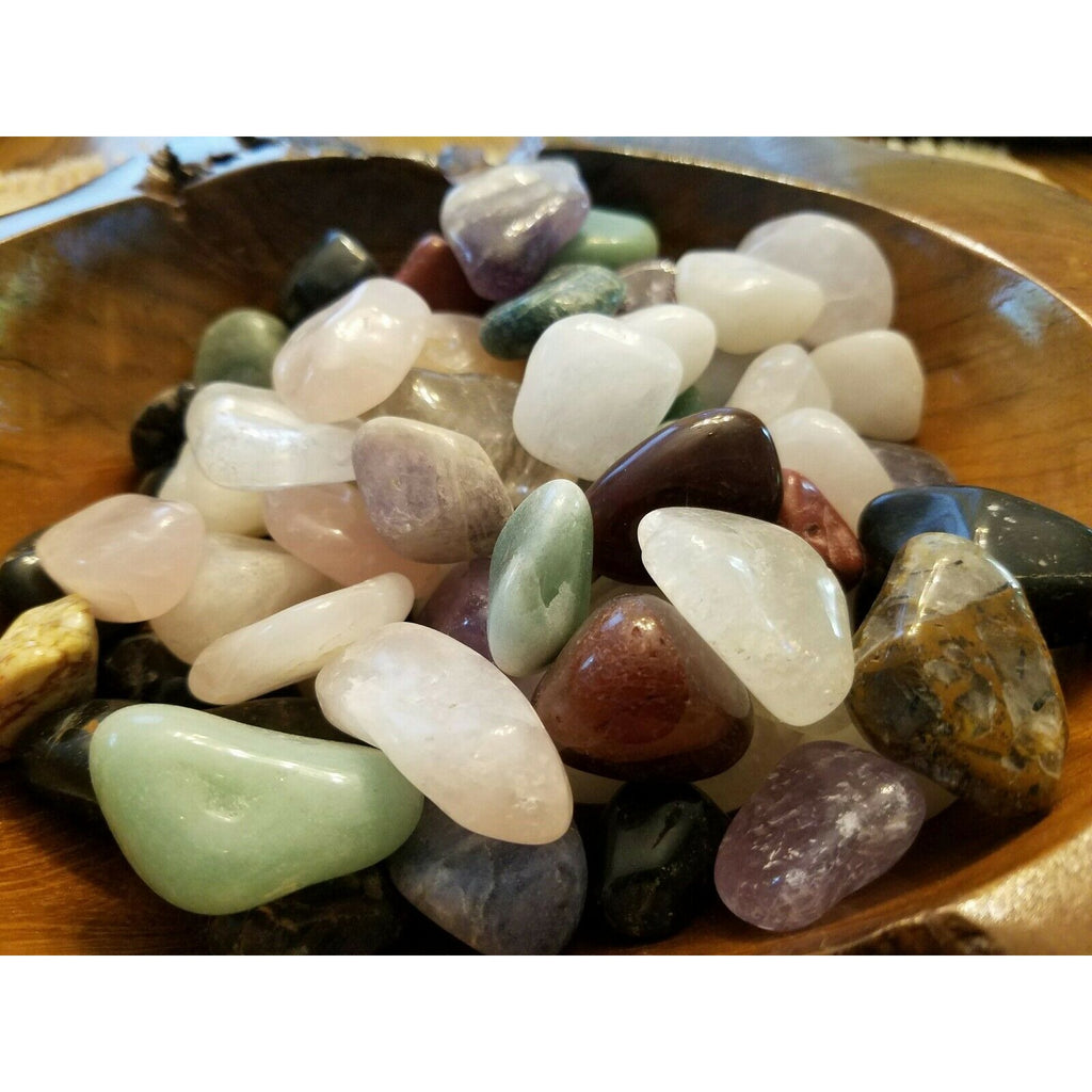 Tumbled Natural Assorted "Large" Gemstone Mix