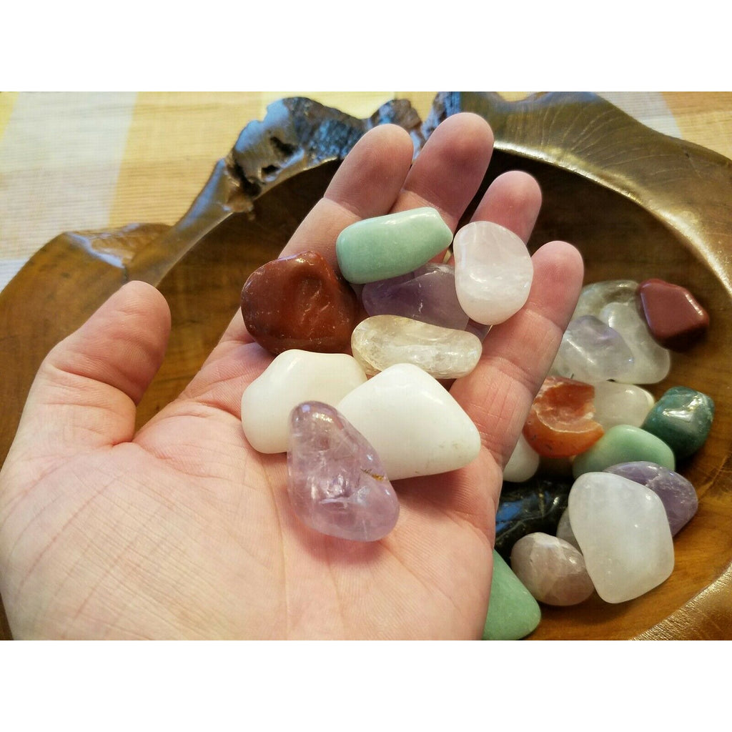 Tumbled Natural Assorted "Large" Gemstone Mix