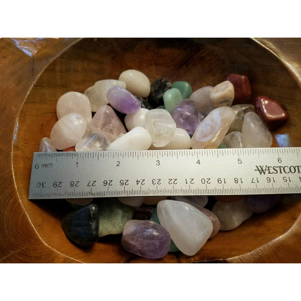 Tumbled Natural Assorted "Large" Gemstone Mix