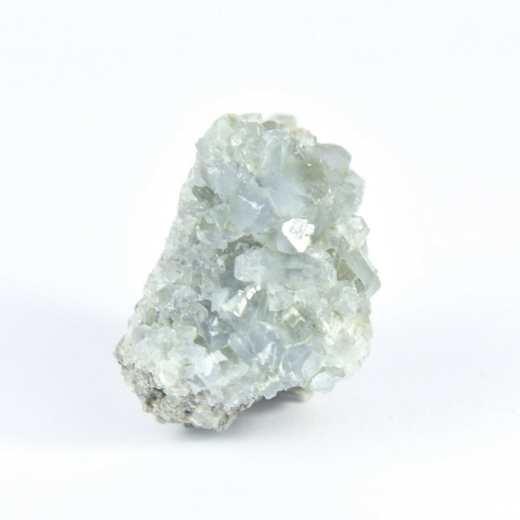 马达加斯加天青石水晶德鲁兹 4.3 盎司