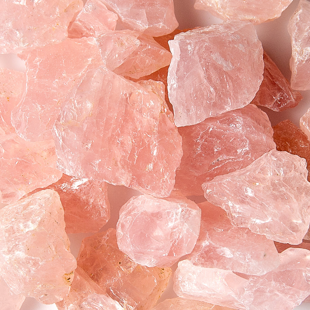 Raw Rose Quartz Crystal - Natural Rose Quartz