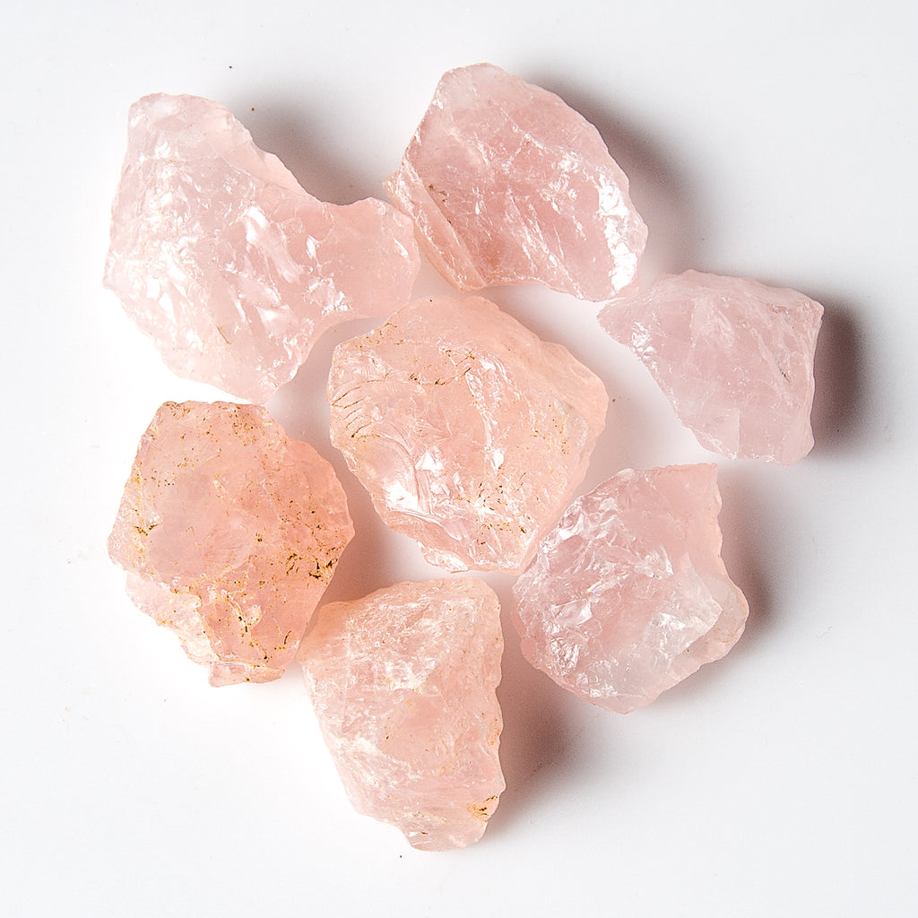 Natural Pink Rough Rose Quartz Crystal